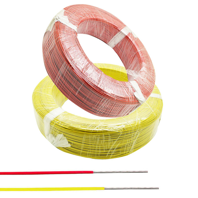 Qualität  Flexible PFA Insulated Wires 28 Gauge Stranded Wire Temperature Resistant Fabrik