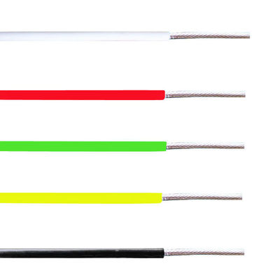 Versilbertes Kupfer PFA-isoliertes Anschlusskabel mit 1-5 Kernoptionen und einem Größenbereich von 0,05-6 mm² für Hochtemperaturanwendungen