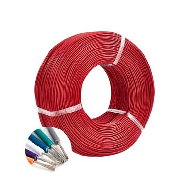 Hitzebeständiges, 600V-Nennwert PFA-isoliertes Kabel mit versilbertem, mehrdrähtigem Leiter in den Stärken 16, 18 und 26 AWG