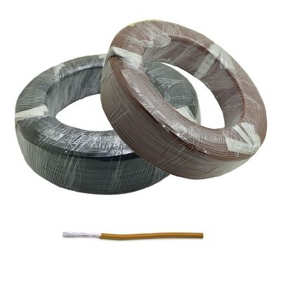 24awg 19/36 Stranged PFA Isoliert Silberplattiert Kupferdraht mit chemischer Beständigkeit und 9 Farben erhältlich