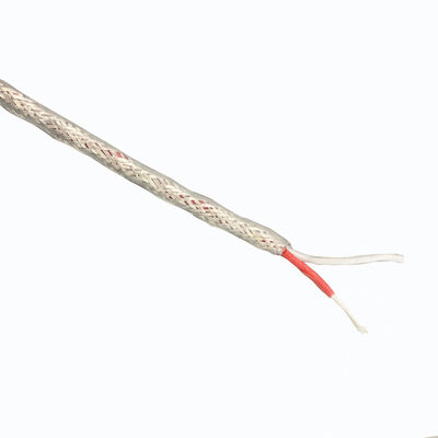 4-adriges fluoroplastummanteltes geschirmtes Kabel, versilbertes geflochtenes FEP PFA PTFE isoliertes Kabel