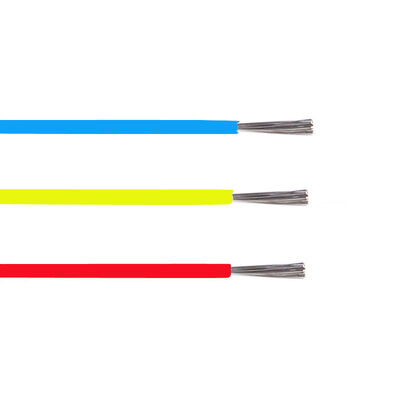 4-adriges fluoroplastummanteltes geschirmtes Kabel, versilbertes geflochtenes FEP PFA PTFE isoliertes Kabel
