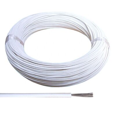 4-adriges fluoroplastummanteltes geschirmtes Kabel, versilbertes geflochtenes FEP PFA PTFE isoliertes Kabel