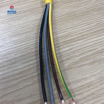 China Lieferung 3 Kern 2,5 mm PVC elektrische H05VV-F Kabel Draht