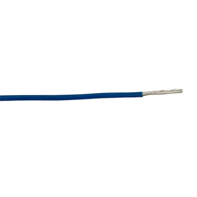 Blau 30 Draht AWG-Lehrehoher temperatur flocht Tin Coated Copper Wire