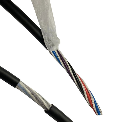 Kern des PVC-Hüllen-schirmte Roboterkabel-4 Kabel-hohes flexibles ab